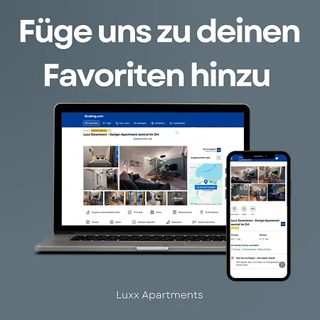 Luxx Downtown - Design-apartment Zentral Im Ort